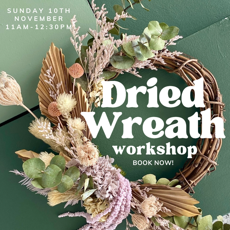 Dried Floral Wreath Workshop